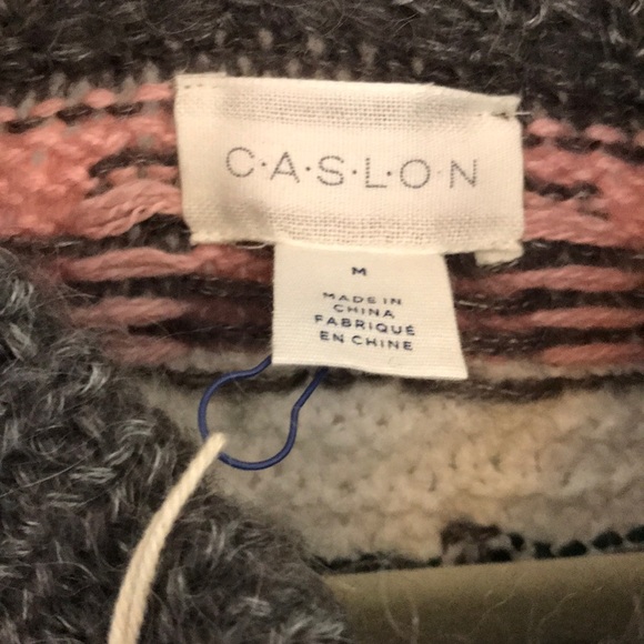 CASLON Chunky Jacquard Sweater - Picture 7 of 9